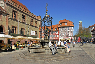 Göttingen GänselieselBrunnen Markt (Bilder)